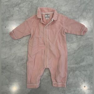 Petite Plume Pink Kids Footie